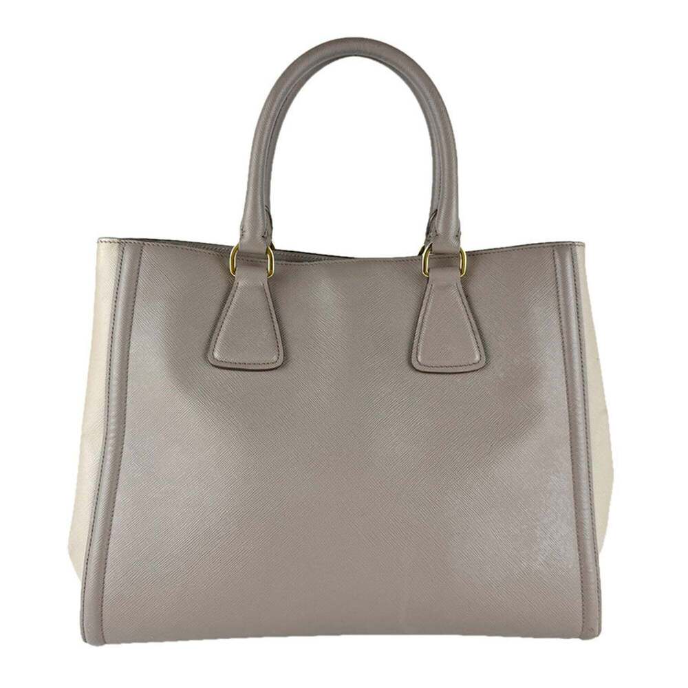 PRADA Gray Leather Shoulder Bag - Picture 3 of 13